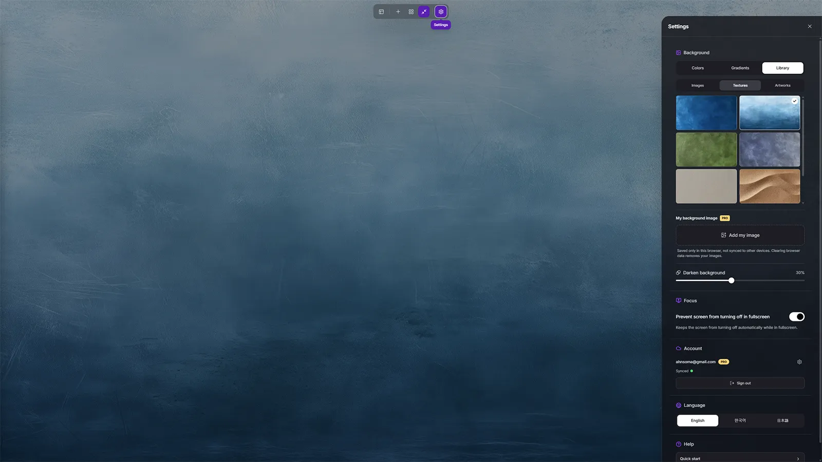 Widget layout demo (1/13)